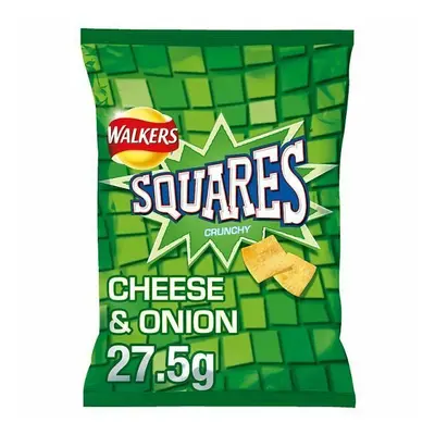 Walkers Squares Cheese & Onion Flavour x 27.5g