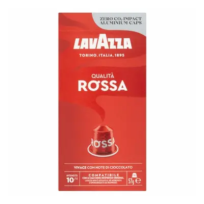 LAVAZZA Qualita Rossa Nespresso Compatible Capsules 57g (Pack of 10)