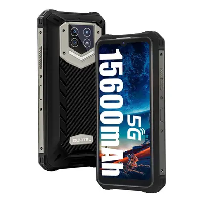 OUKITEL WP15 Rugged Smartphone Dual 5G 15600mAh 8GB+128GB