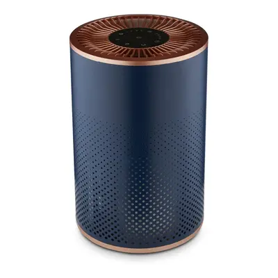 TOWER T673000BLG Desktop Air Purifier, Powerful HEPA Filter with Multicolour Mood Lighting, Midn