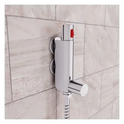 Modern Mini Vertical Thermostatic Shower Mixer Valve Suitable for Static Caravan