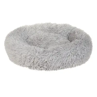 Faux Fur Pet Bed x cm Light Grey KULU