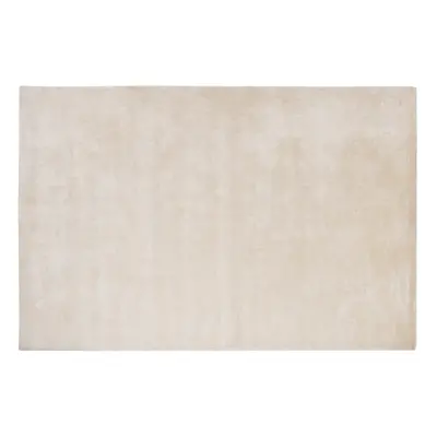 Viscose Area Rug x cm Light Beige GESI II