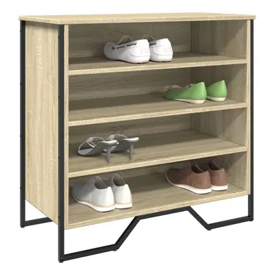 vidaXL Shoe Cabinet Shoe Storage Shelf Shoe Rack Sonoma Oak Engineered Wood