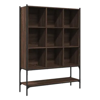 (brown oak) vidaXL Bookcase Bookshelf Storage Rack Highboard Book Rack Engineered Wood