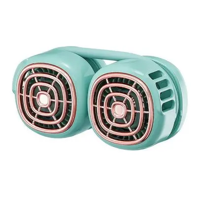 (Matcha Green) Portable Mini Air Conditioner Bladeless Fan USB Rechargeable Cooler Multifunction