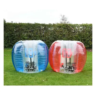 Outdoor Body Bubble Ball - RED - Zorb Football Inflatable Bumper Sports Games