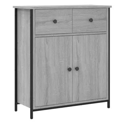 (grey sonoma) vidaXL Sideboard Storage Cupboard Highboard Home Side Cabinet Engineered Wood