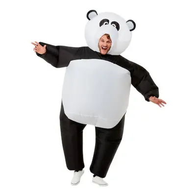 Mens Inflatable Giant Panda Fancy Dress Costume (One Size)