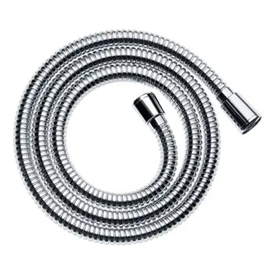 hansgrohe Sensoflex metal shower hose 1.25 m, anti-kink and tangle free, chrome effect