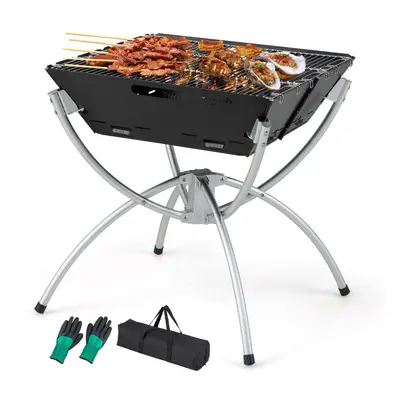 3-In-1 Camping Fire Pit Wood Burning Campfire Portable Grill