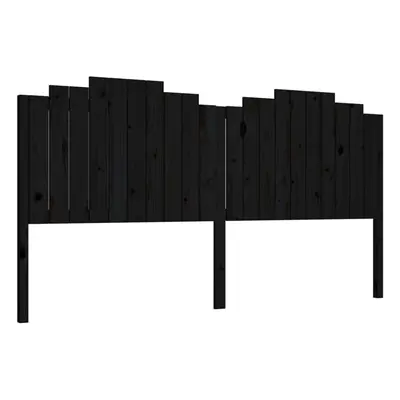 (black, x x cm) vidaXL Bed Headboard Bedroom Bed Header Decorative Headboard Solid Wood Pine