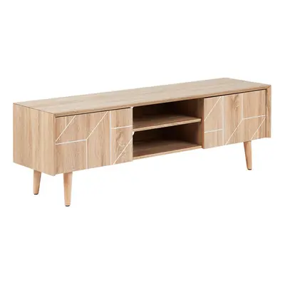 TV Stand FRANKLIN Light Wood