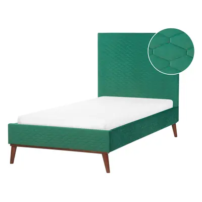 Bed Velvet BAYONNE x cm (EU Single) Green