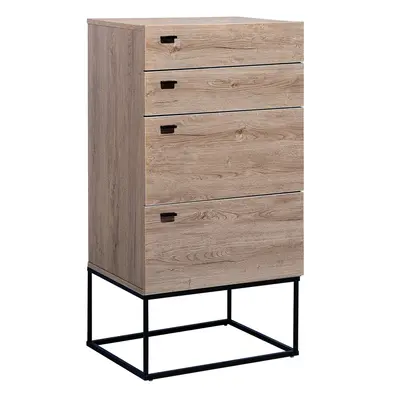 4 Drawer Chest ACRA Light Wood