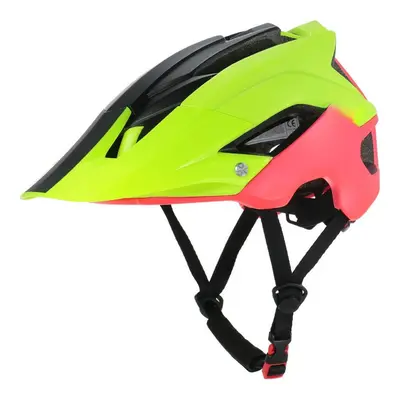 (Black+Yellow+Red) Ultra-lightweight Mountain Bike Cycling Bicycle Helmet Sports Safety Protecti