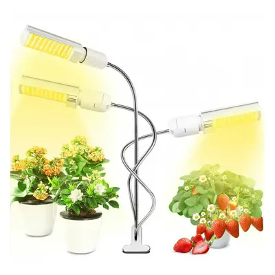 Three Heads USB LED Timing Plant Grow Light Growth Phyto Sunlight Flower Growing Lamp