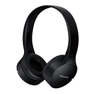 Panasonic RB-HF420BE-K Bluetooth On-Ear Headphones (Voice Control, Wireless, Up to Hours Battery