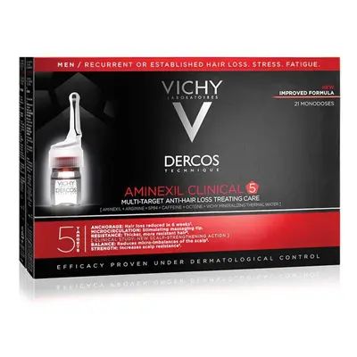 Vichy Dercos Aminexil Clinical Men Monodoses mL 21's