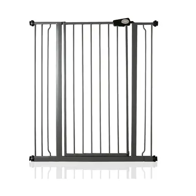 (Slate Grey, 94.3cm - 101.9cm) Safetots Extra Tall Pressure Fit Gate