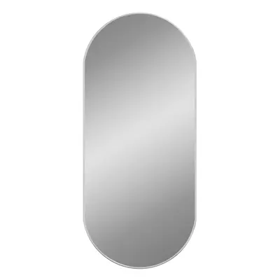 (silver, x cm) vidaXL Wall Mirror Oval Hall Vanity Toilet Hanging Mirror Multi Colours/Sizes