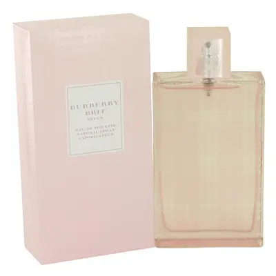 Burberry Brit Sheer by Burberry Eau De Toilette Spray 3.4 oz