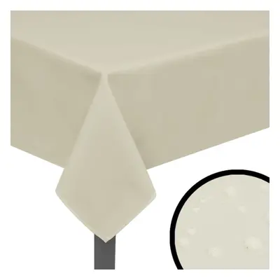 vidaXL Tablecloths pcs Cream 170x130 cm