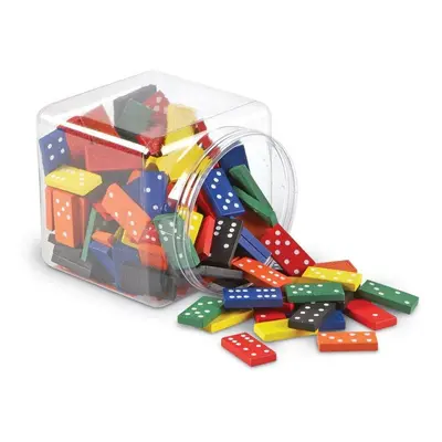 Learning Resources Doublesix Dominoes In Bucket