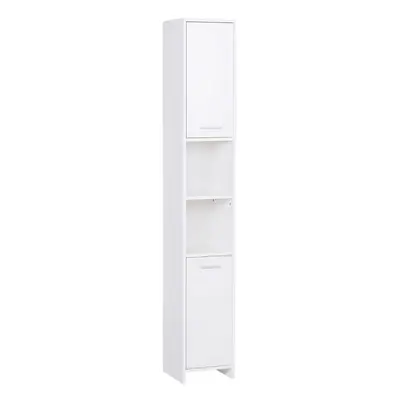 HOMCOM Storage Cabinet For Bathroom Bedroom Freestanding w/ Door