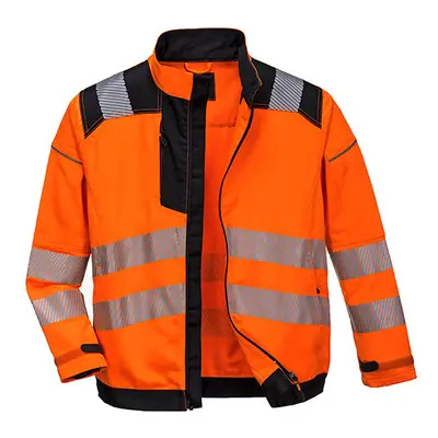 (Orange, Large) PW3 Hi-Vis Work Jacket