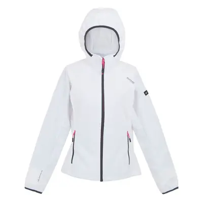 (14 UK, White/Seal Grey) Regatta Womens/Ladies Bourda Soft Shell Jacket