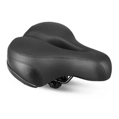 City Wheel Super Elastic Thickened Widened Cushion Reflective Stripe Mountain Bike Saddle