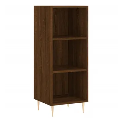 (brown oak) vidaXL Sideboard Highboard Cupboard Side Cabinet Smoked Oak Engineered Wood