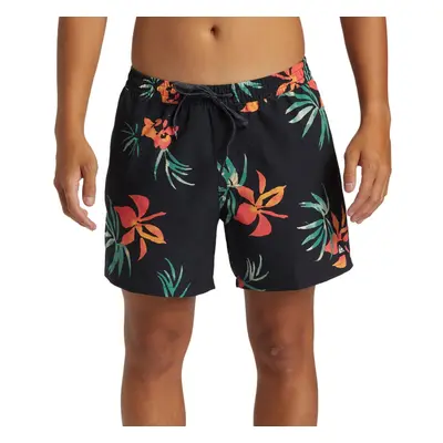 (S, Black) Quiksilver Mens Everyday Mix Volley 15" Swim Swimming Trunks Shorts