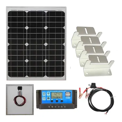 Mono 40W Solar Panel Kit