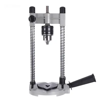 45-90 Degree Angle Drill Guide Attachment with Chuck Drill Holder Stand Drilling Guide for Elect