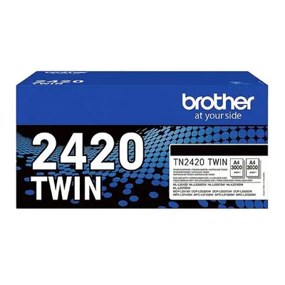 Brother TN2420TWIN PK Black Toner cart