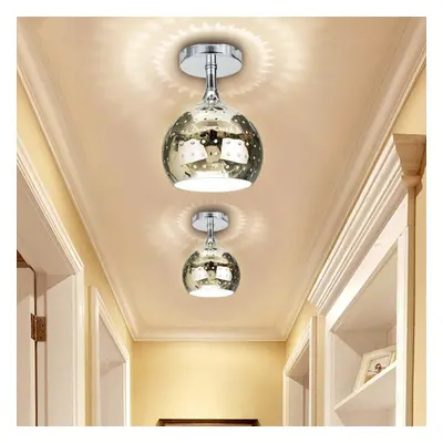 Glass Mirror Ball Ceiling Pendant Light Modern Chandelier Lamp 110V-240V