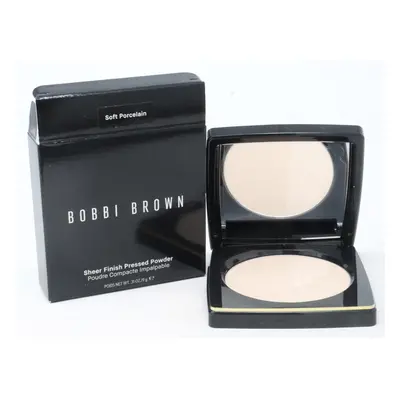 (Soft Porcelain) Bobbi Brown Sheer Finish Pressed Powder 0.31oz/9g New With Box