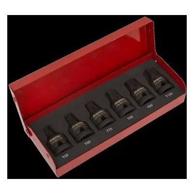 Impact TRX-Star* Socket Bit Set 6pc 1/2"Sq Drive