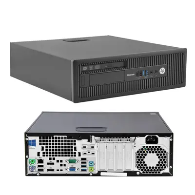 FCS Windows HP G1 SFF Intel Core i5-4570 Desktop PC - 16GB DDR3-256GB SSD & 500GB HDD - 300Mbps 