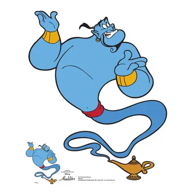 Genie from Aladdin Classic Disney Lifesize Cardboard Cutout / Standee