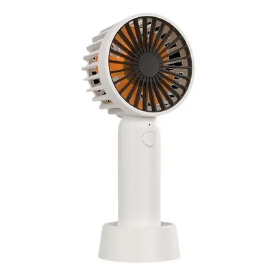 (1pc) 3-Speeds Portable Mini Handheld Fan Silent Comes With Base Outdoor USB Charging Fan From