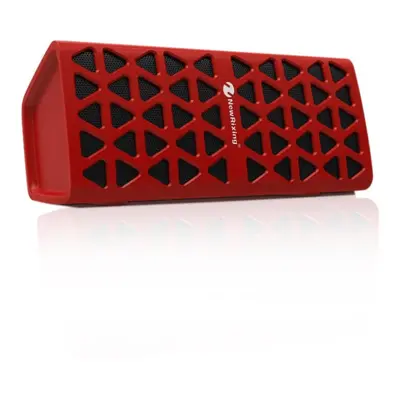 (Red) Wireless Speaker Bluetooth 5.0 Support 32G TF Card 1200mah Stereo