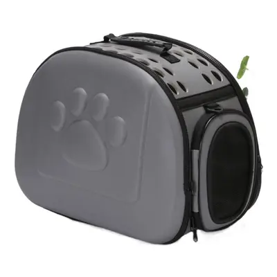 (Grey) Pet Carriers for Small Cats Dogs Handbag Transport Basket