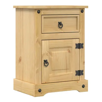 vidaXL Bedside Cabinet Nightstand Bed Side Table Bed Cabinet Solid Wood Pine