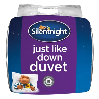 Silentnight Just Like Down 13.5 Tog Duvet, Double