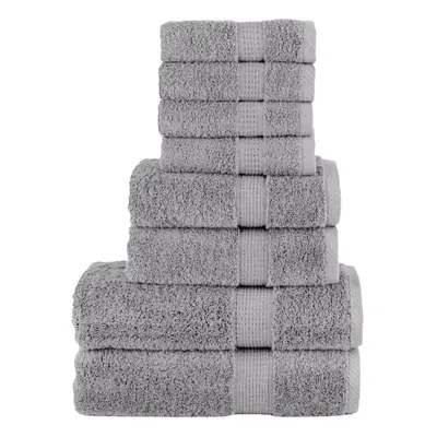 (grey) vidaXL Premium Towel Set Piece Absorbent Shower Towel Bath Towels gsm