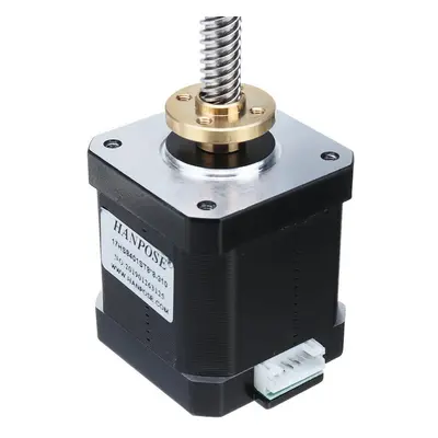 (100mm) Lead Screw Stepper Motor Linear Actuators 48mm 1.8A 52N.cm 4-lead Motor 100-500mm Trapez