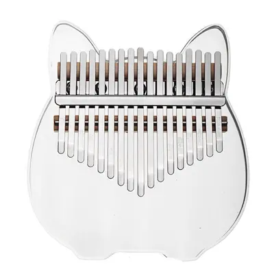 (E) Tone Kalimba Rainbow Crystal Transparent Thumb Piano Styles